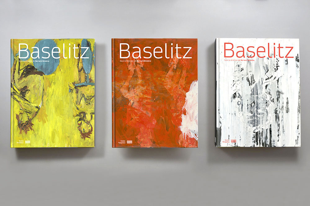 catalogue exposition georg baselitz - centre pompidou