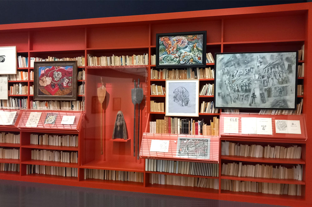signaletique de l'exposition andre masson - centre pompidou metz