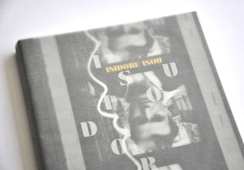 couverture catalogue isidore isou - centre pompidou