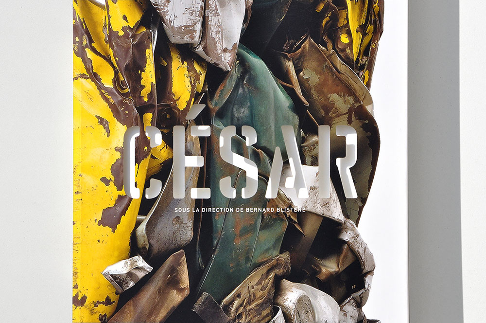 catalogue exposition cesar - centre pompidou